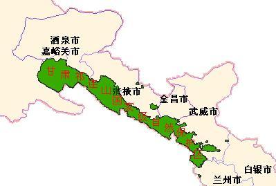 简介 祁连山自然保护区地处甘肃,  青海两省交界处,东起乌鞘岭的松山