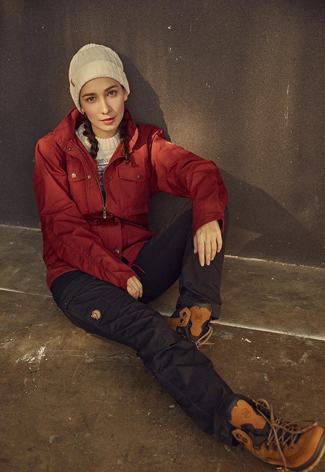 姗就公然撒狗粮,貌美会穿的她这次还俘获了韩庚