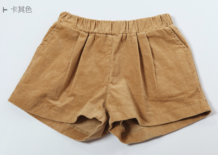 秋冬新款 韩版<em>潮流女装</em> 宽松<em>休闲短裤</em>女秋冬款