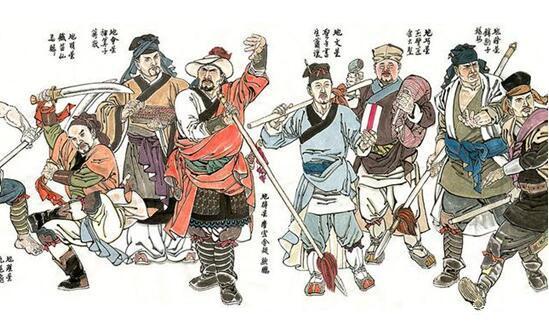 实力全靠吹,笑谈梁山名不副实的几位好汉,宋江