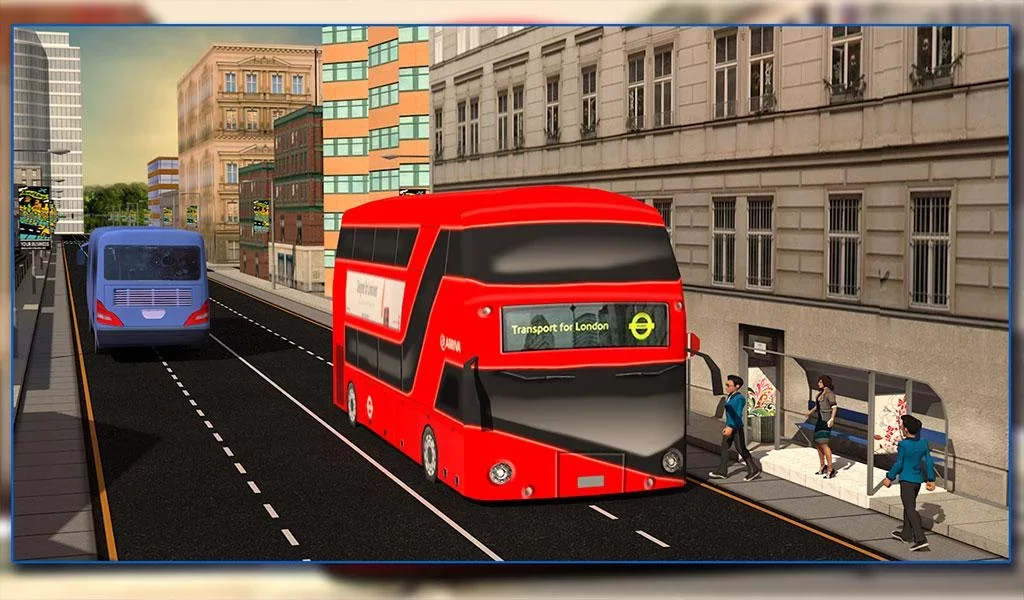 城市公交车司机3D模拟器截图6