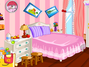 Hello Kitty打扫房间,Hello Kitty打扫房间小游戏,