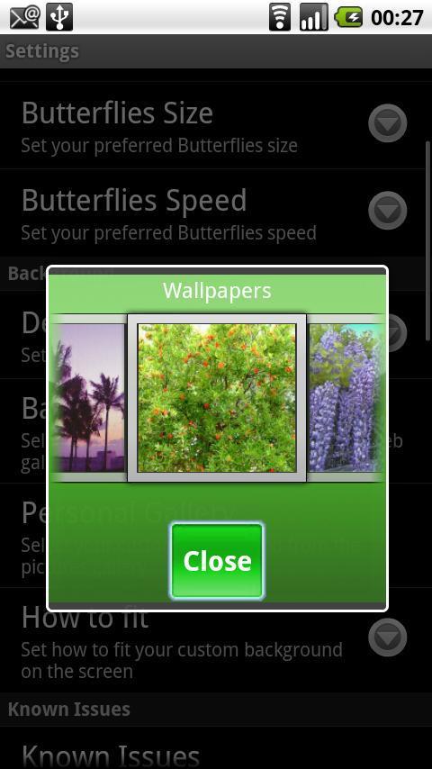 蝴蝶动态壁纸 Butterfly Live Wallpaper截图11