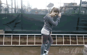 【gif】所以说还是不要花样作死.