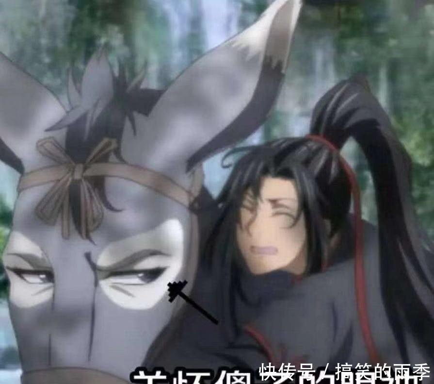 魔道老祖:魔道的卡众人,来自夷陵祖师的凝视图片表情对不起通表情包图片