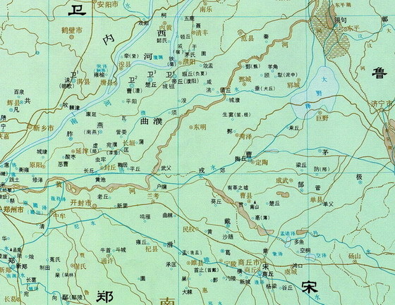 西周的都城在哪里_汉朝地图_西周地图