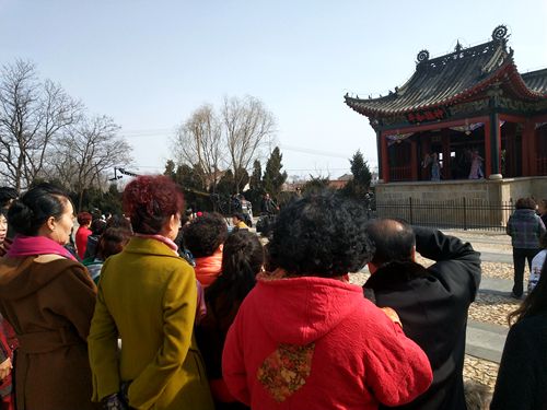 孤山镇拍摄杏花节旅游宣传片