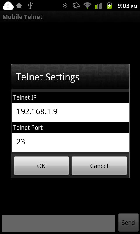 Mobile Telnet截图4