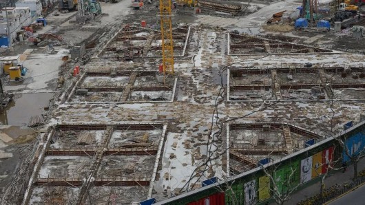 徐家汇中心最新进展: \"浦西第一高楼\"离我们又进一步