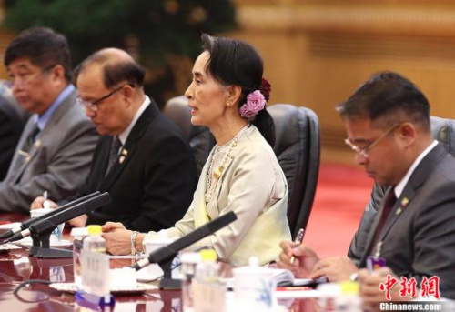 昂山素季抵达日本访问 将与安倍等各界要员会谈