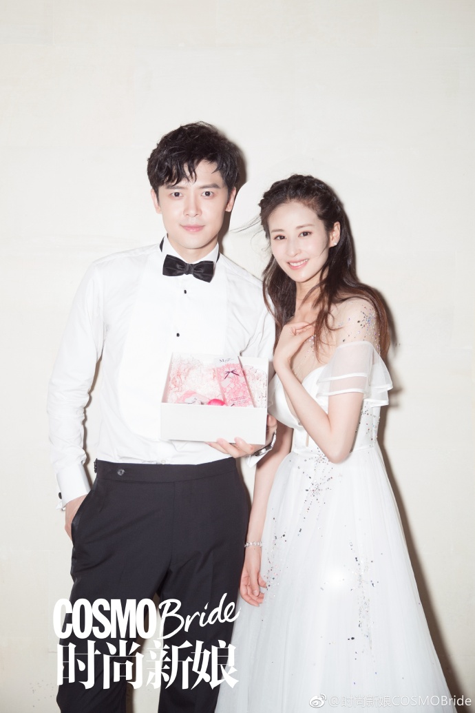 迟来的婚礼,颖儿时尚新娘大片来袭,付辛博让她