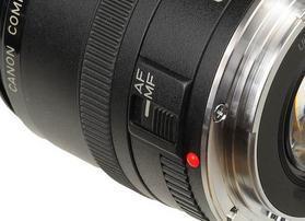 佳能单反相机自动对焦无法使用,只能手动对焦