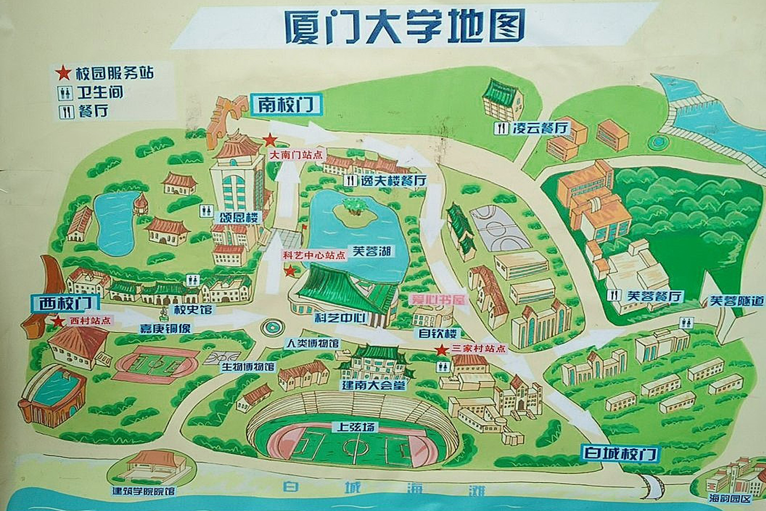 走进厦门大学,感受校园风景,网友都说美