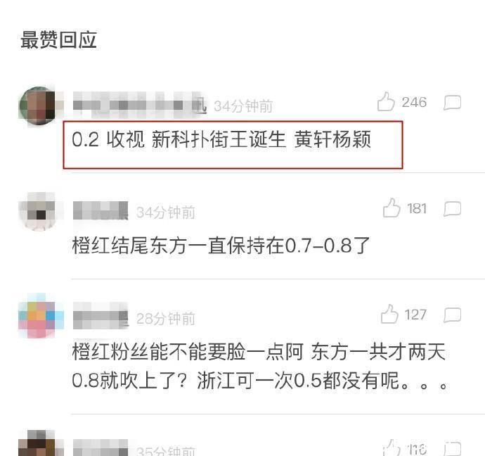 杨颖黄轩新剧收视扑街, 跌破两大卫视底盘, 网友