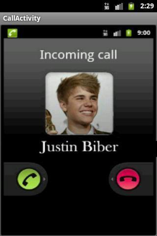 贾斯汀比伯电话截图2