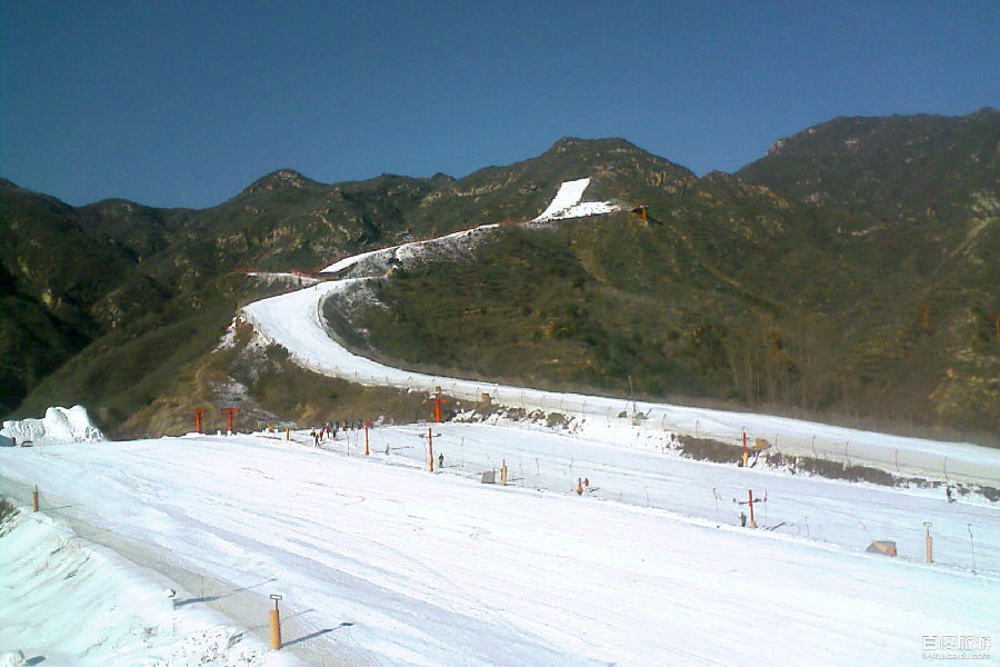 郑州桃花峪生态滑雪场