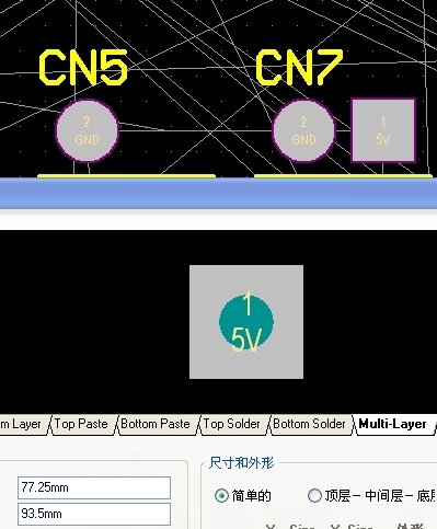 altium ad10 画pcb焊盘全灰并且看不到过孔