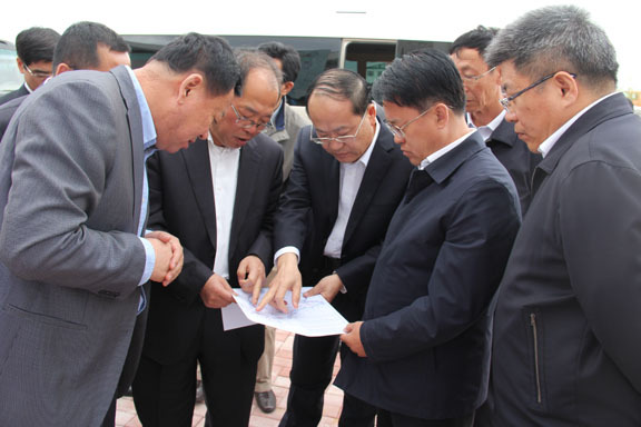 省交通运输厅党组书记,厅长王振才到白城市调研交通