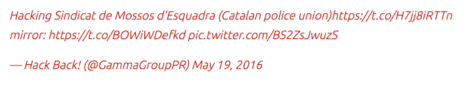 加泰罗尼亚警察工会的服务器遭到攻击,警方暴力执法被曝光