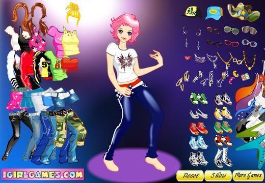 火热美女吉他手