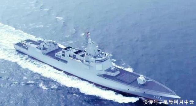 母缺席,055大驱惊艳亮相,看张召忠如何点评海上阅兵