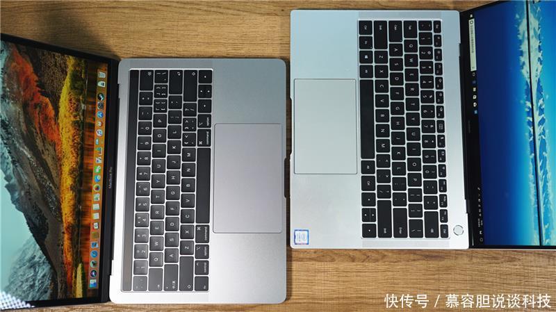 华为Mat的eBook X Pro苹果2018 MBP对比评测