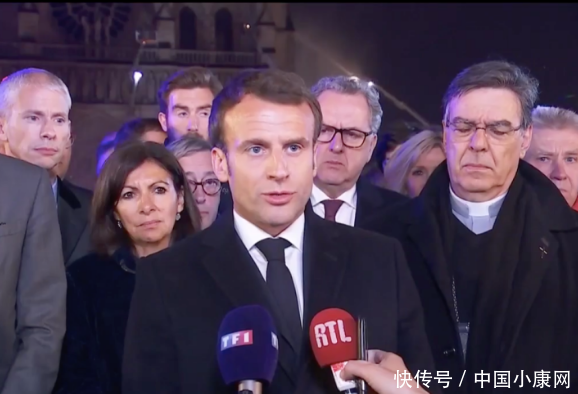 巴黎圣母院火灾后教堂内部首张图片曝光 法国