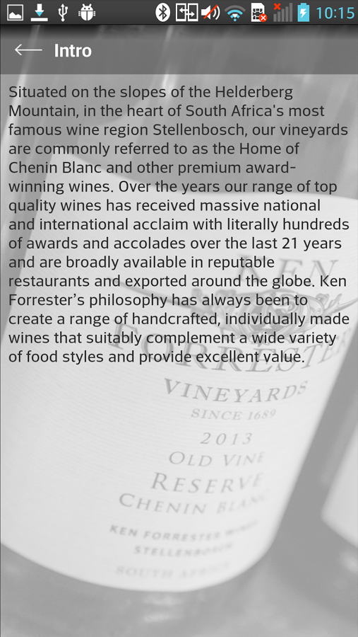 Ken Forrester Wines截图2