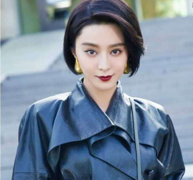 迪丽热巴的短发,范冰冰的短发,刘诗诗的短发,都