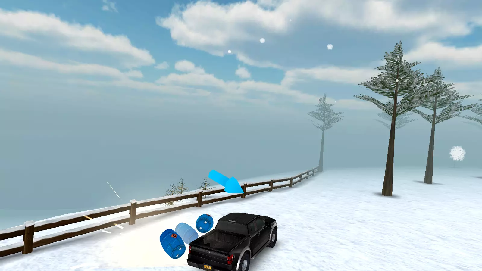 4x4 Off-Road Winter Game截图10