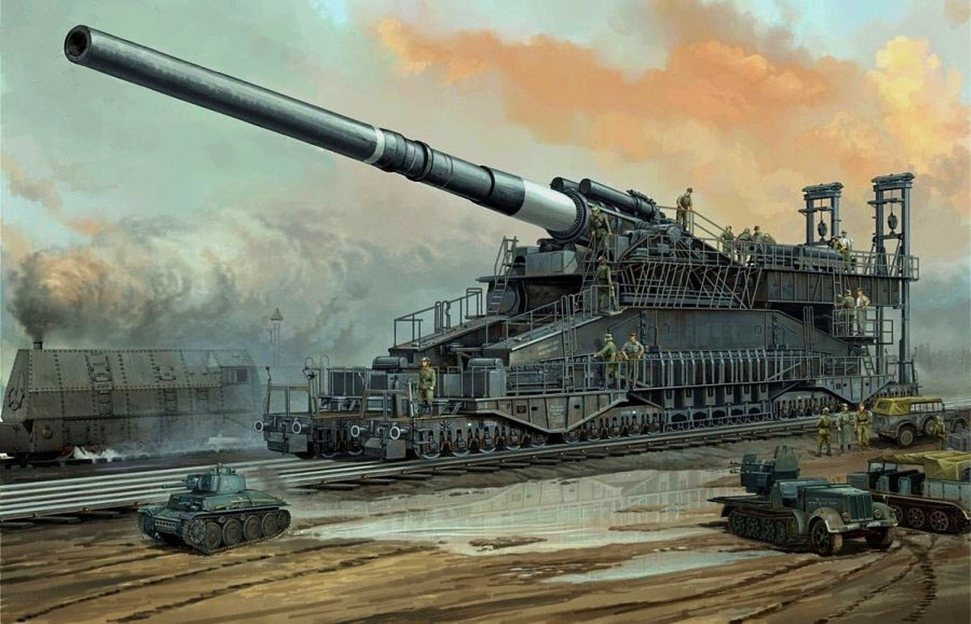 二战德国军火商,一个月产坦克1800辆