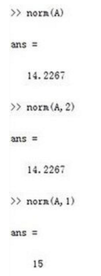 matlab中的norm是什么函数_360问答