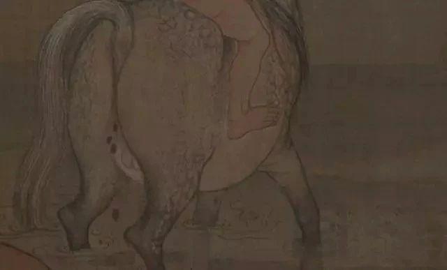 福羲国际展览艺术馆:高清古画局部放大后,局部细节鉴赏