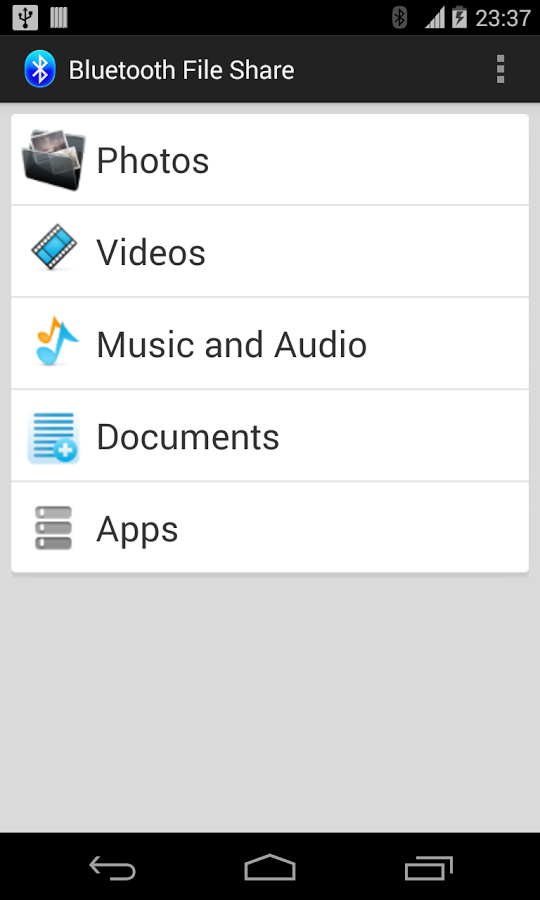 Bluetooth File Share截图6