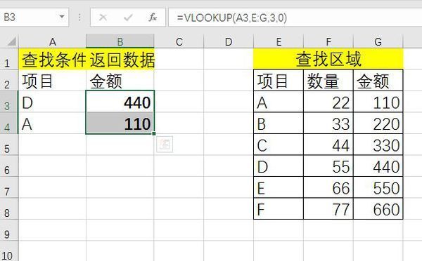 Excel VLOOKUP函数怎么用_360问答