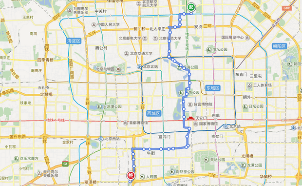 北京五路公共汽车经过西直门站吗 _ 海能汇问-