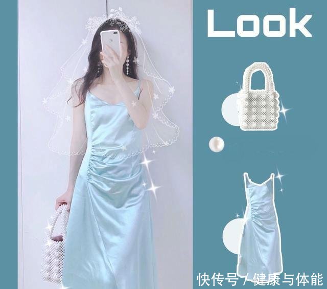 气质必备字头连衣裙,轻松玩转轻熟夏日风,魅力拽a气质带qq的少女像女生超图片