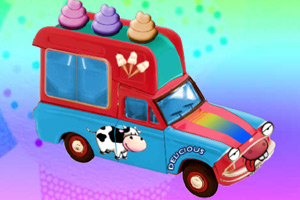 改装冰淇淋贩卖车,改装冰淇淋贩卖车小游戏,3