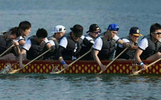 难道真要退出跑男?赛龙舟别人都在魔鬼训练,他