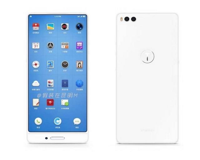 坚果手机3全方位无死角曝光:无刘海凹字形全面