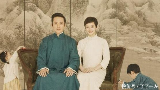 孙俪晒一家四口近照曝光,网友:四个人走出了平