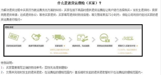 退货运险费是什么意思 退货运险费