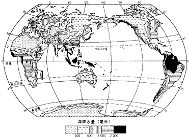 量的分布世界年降水量图世界年平均降水量分布图世界降水量分布图高清