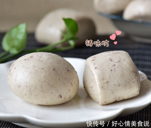 手工红豆馒头,口感暄软,细腻光滑,手工做的越嚼越香 优德w88中文中