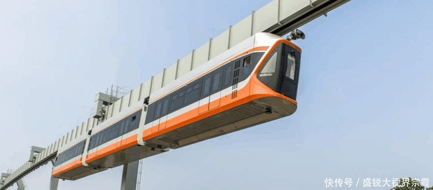 中国最高速悬挂式单轨列车,造价比地铁低,给你