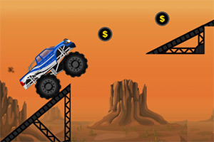 大脚车极限挑战,大脚车极限挑战小游戏,360小