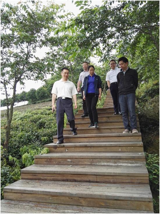 北大贫困地区发展研究院院长雷明教授一行调研贵州湄潭