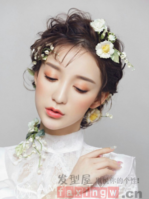 2018年新娘发型设计 真是美极了