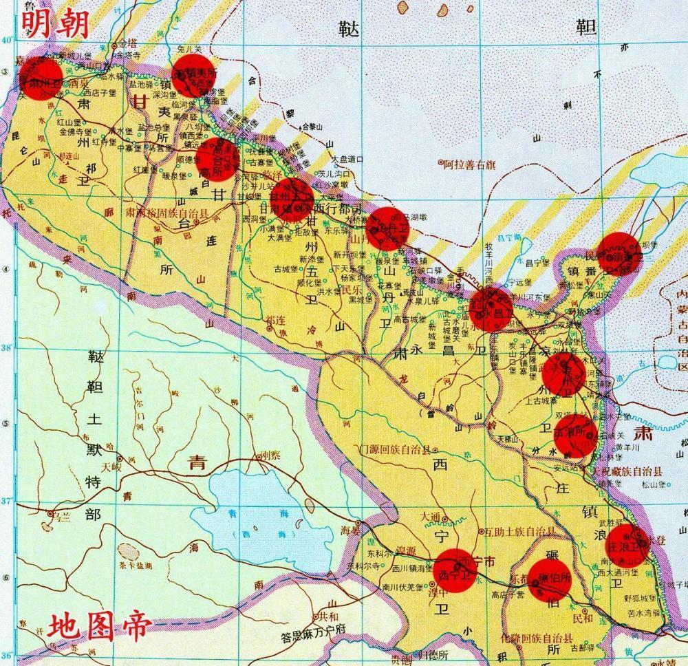 甘肃有哪个省