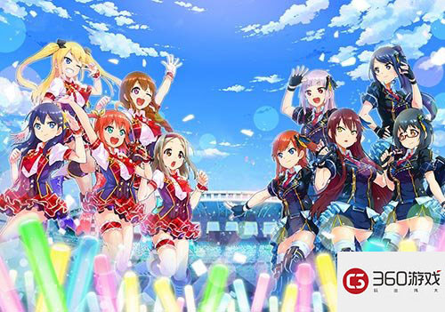 SE偶像音游 《青空下的女孩》正式公布